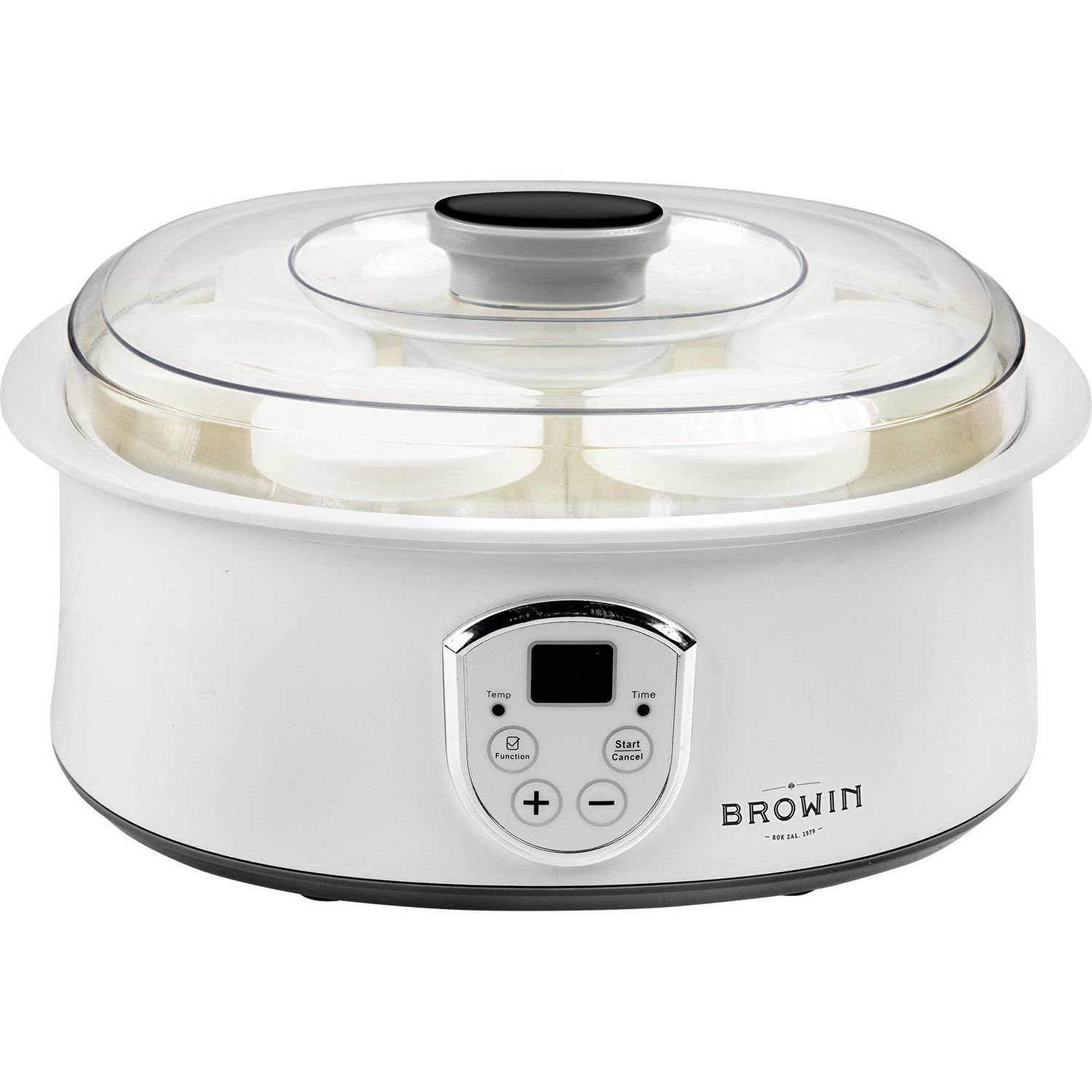 yoghurtmaker met 7  potjes ( beschadigde verpakking)