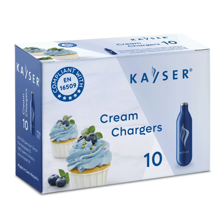 Kayser slagroompatronen 10 stuks / slagroom