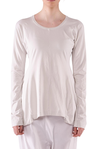 Long Sleeve Top – Flared Hem Detail