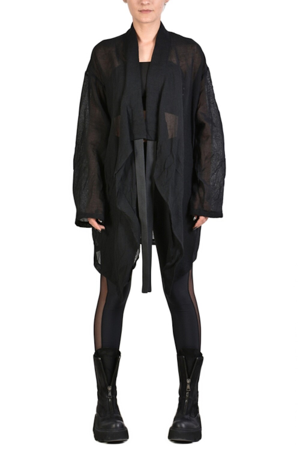 Sheer Kimono Cardigan – Lightweight Layering Jacket