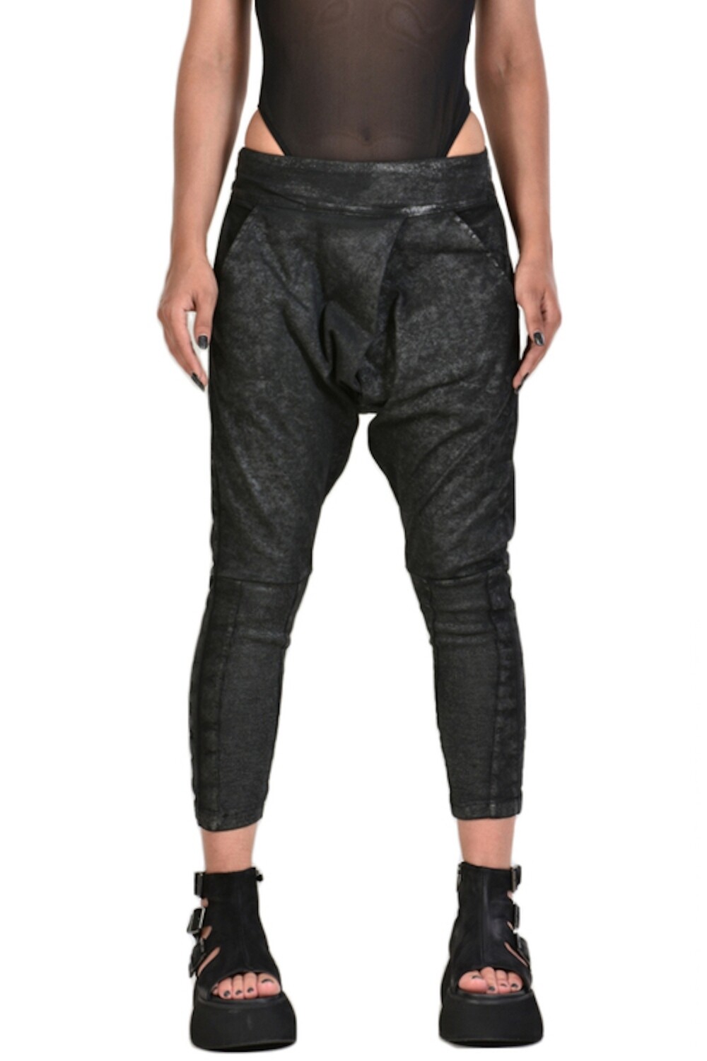 Drop-Crotch Emmy Pants – Avant-Garde Comfort Fit
