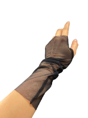 Sheer Fingerless Gloves for Women – Elegant &amp; Edgy Accessory