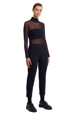 Slim-Fit Tapered Pants