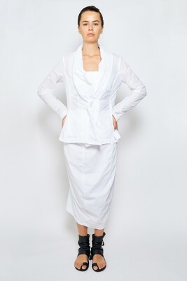 Sleek &quot;Banana&quot; Midi Skirt