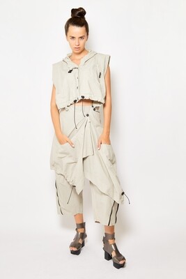 Asymmetrical Cargo Pants