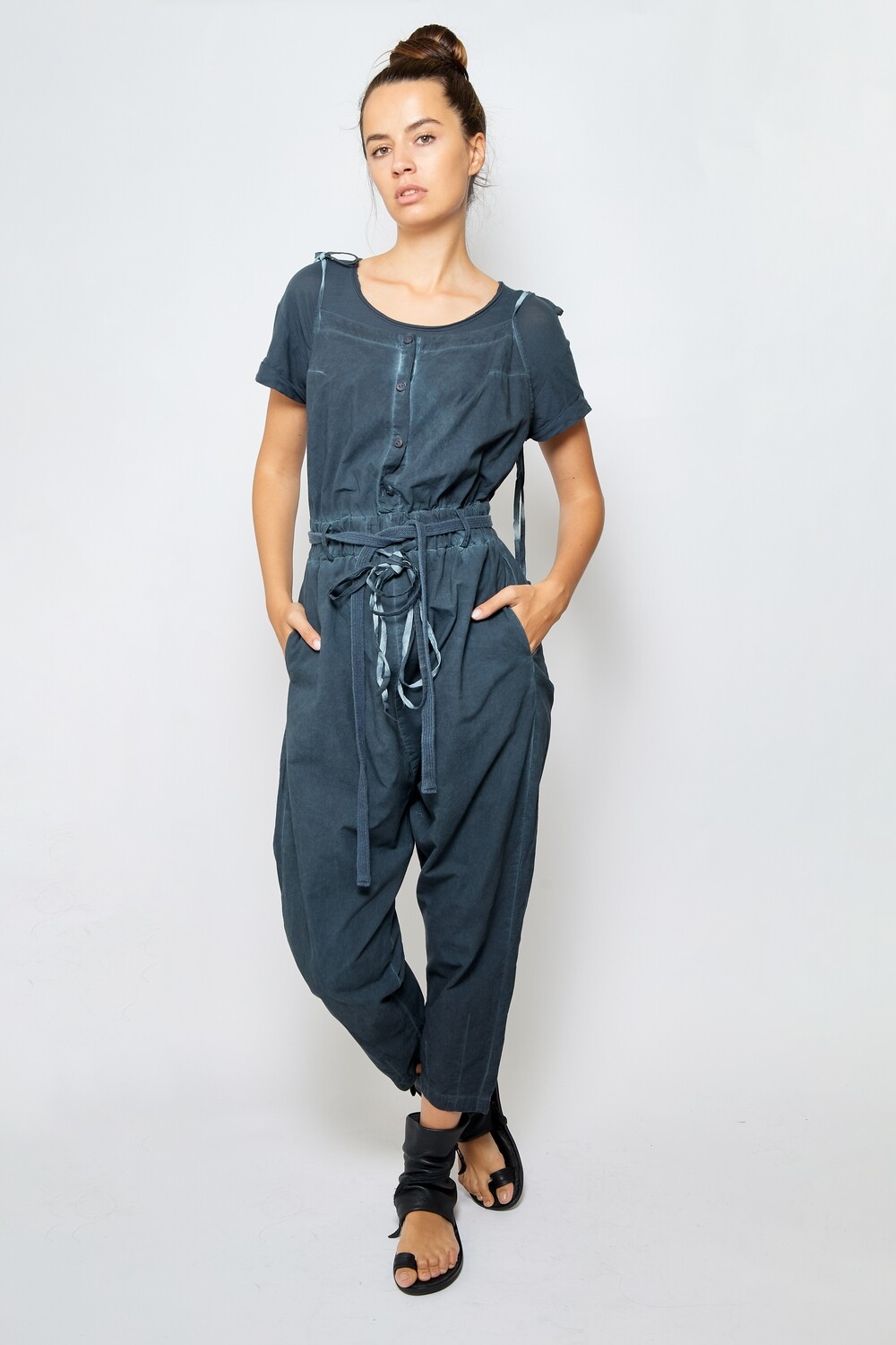 Relaxed Fit Utility Jumpsuit – Functional Urban Chic