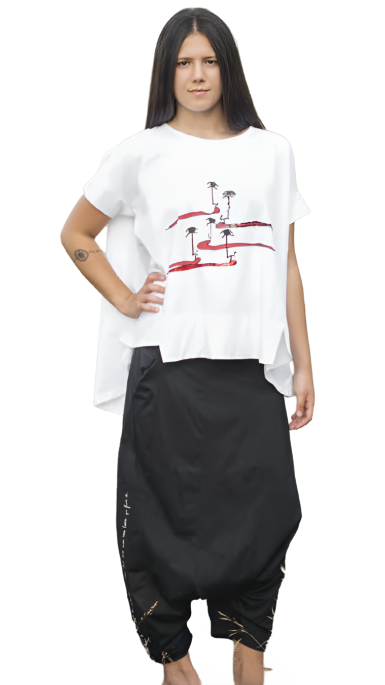 Draped Harem Pants – Relaxed Fit &amp; Stylish Comfort