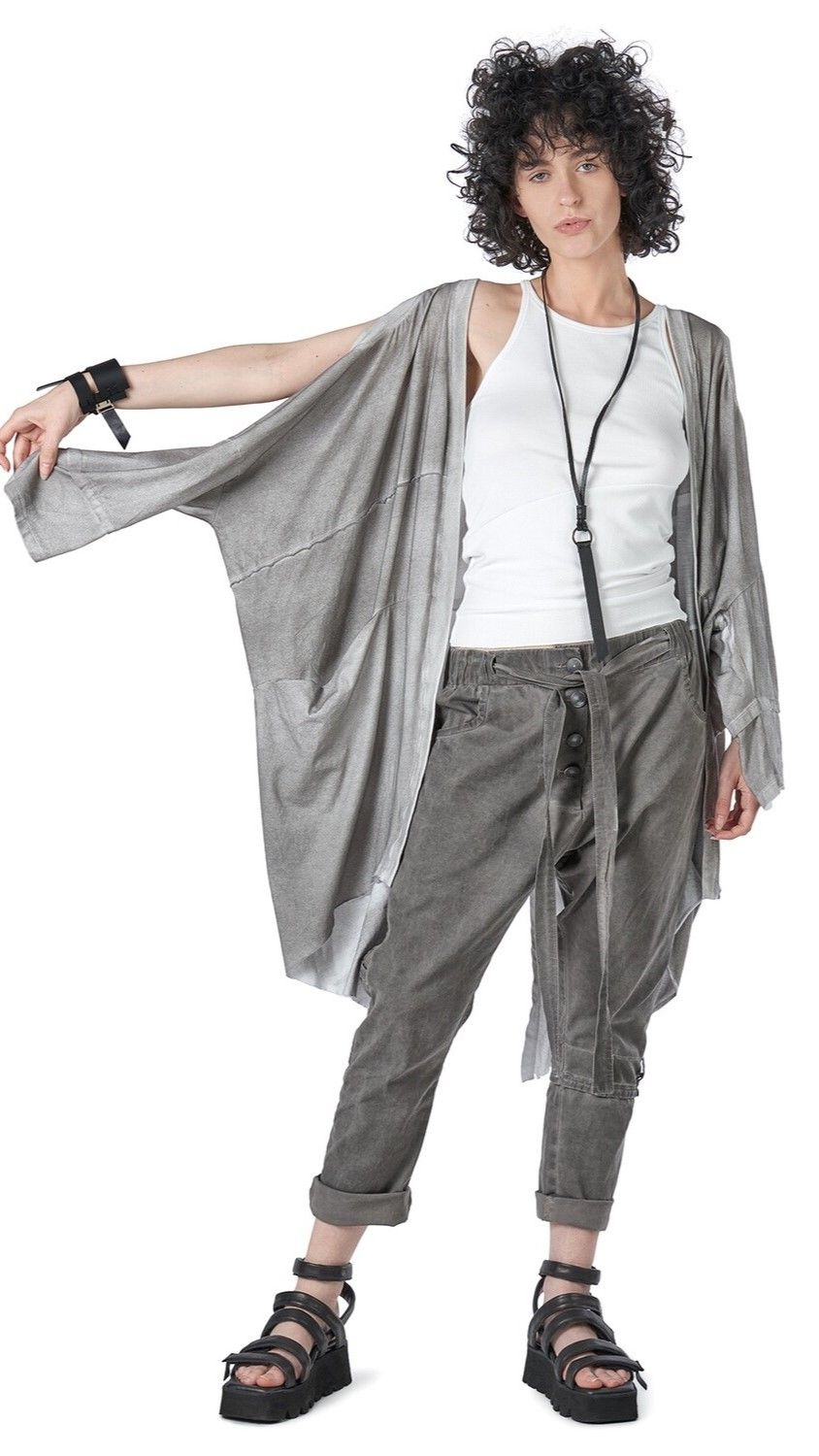 Women’s Draped Kimono Cardigan – Lightweight &amp; Elegant Layering
