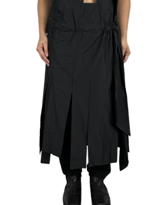 Layered Wrap Skirt – Asymmetrical Avant-Garde Drape Layered Wrap Skirt – Asymmetrical Avant-Garde Drape
