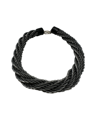 Twisted Rope Necklace – Bold Statement Jewelry Piece