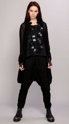 Relaxed Drop Crotch Pants – Casual &amp; Comfortable Streetwear