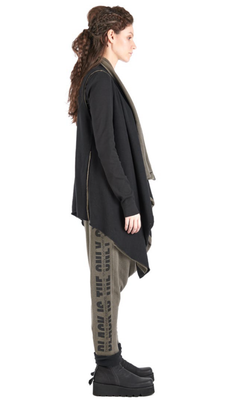 Asymmetric Harem Trousers