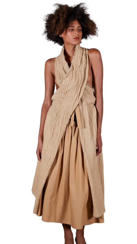 Textured Wrap Cardigan