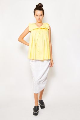 Ruffled Sleeveless Blouse