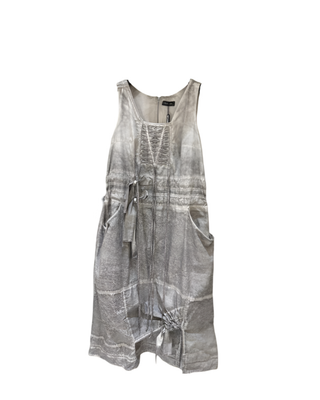 Washed Utility Tunic Dress – Relaxed Urban Minimalist Dress
