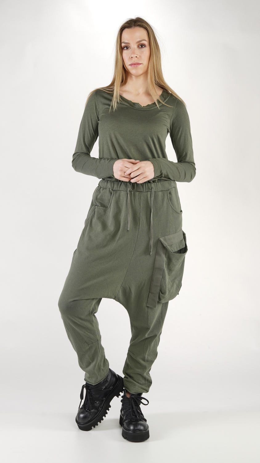 Harem Pants with Utility Pockets – Relaxed Urban Streetwear