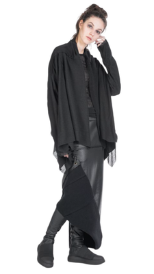 Urban Utility Panel Skirt – Modern Tactical-Inspired Midi Skirt