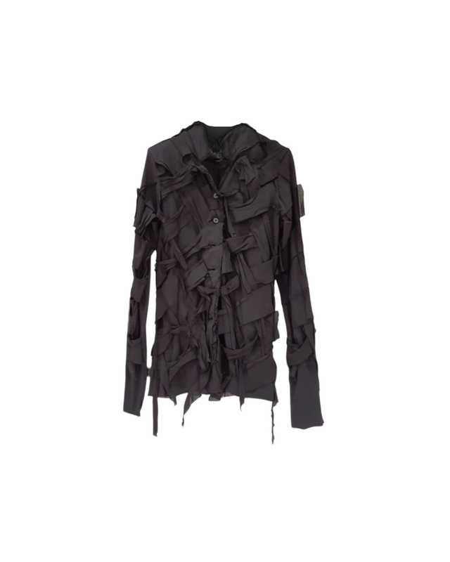 Avant-Garde Textured Shirt