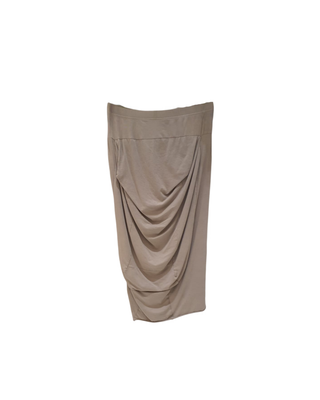 Draped Midi Skirt