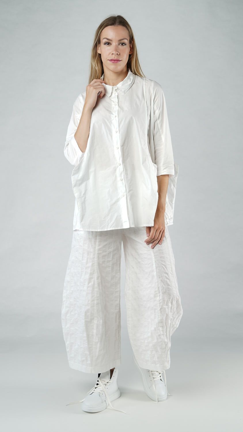 Oversized Button-Up Shirt – Minimalist Urban Statement