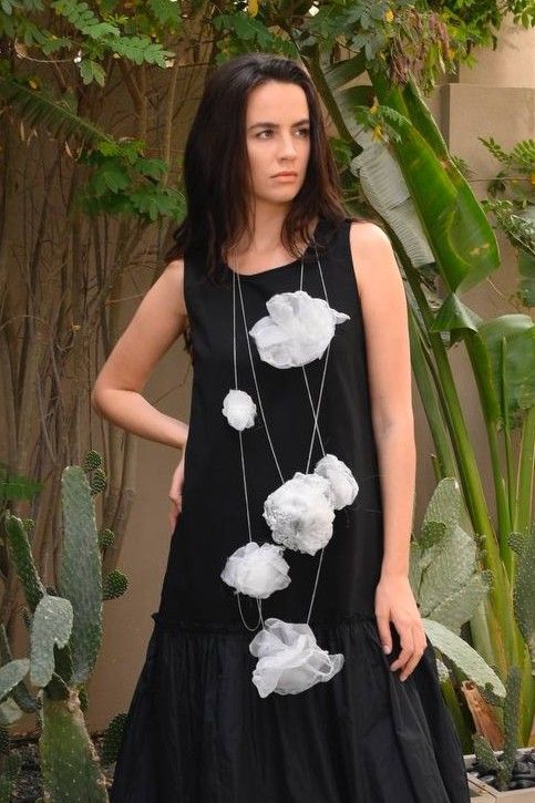 Floating Ethereal Bloom Cascade Necklace