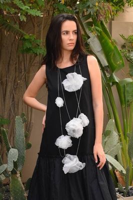 Floating Ethereal Bloom Cascade Necklace