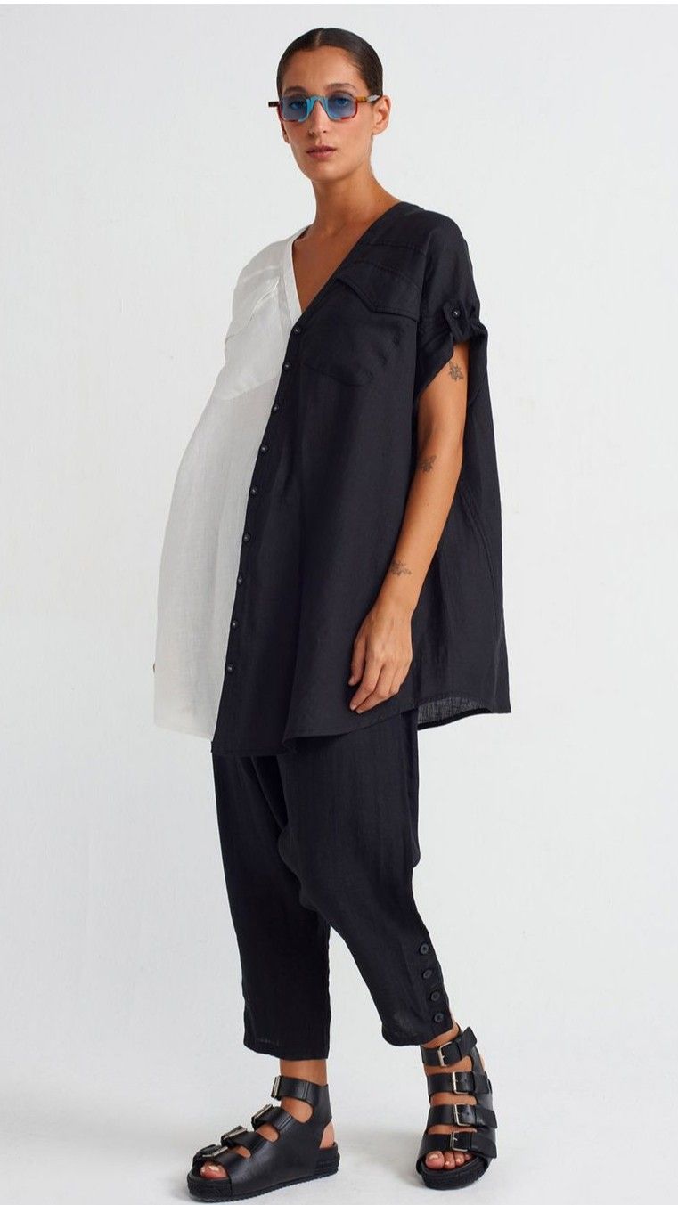 Relaxed Drawstring Pants – Minimalist Casual Trousers