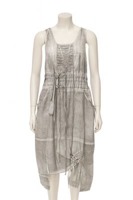 Washed Utility Tunic Dress – Relaxed Urban Minimalist Dress