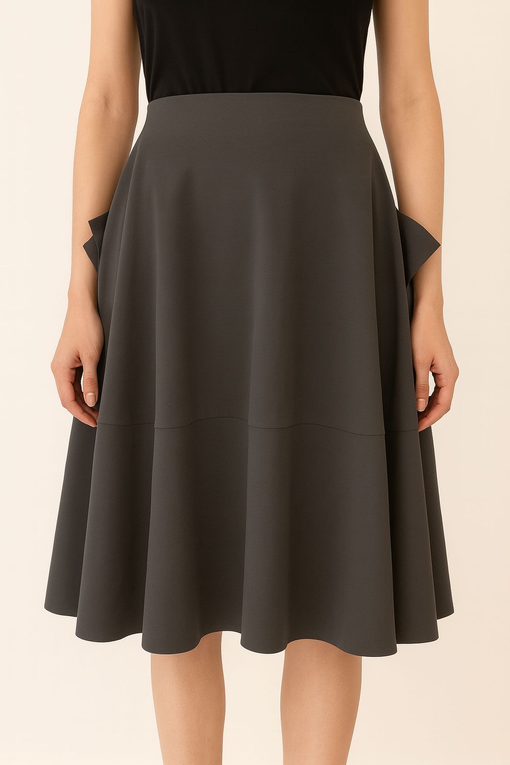 Convertible Flared Skirt &amp; Shirt