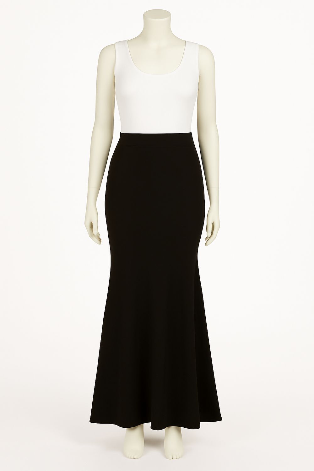 Convertible Maxi Skirt Dress – Flared Hem Versatility