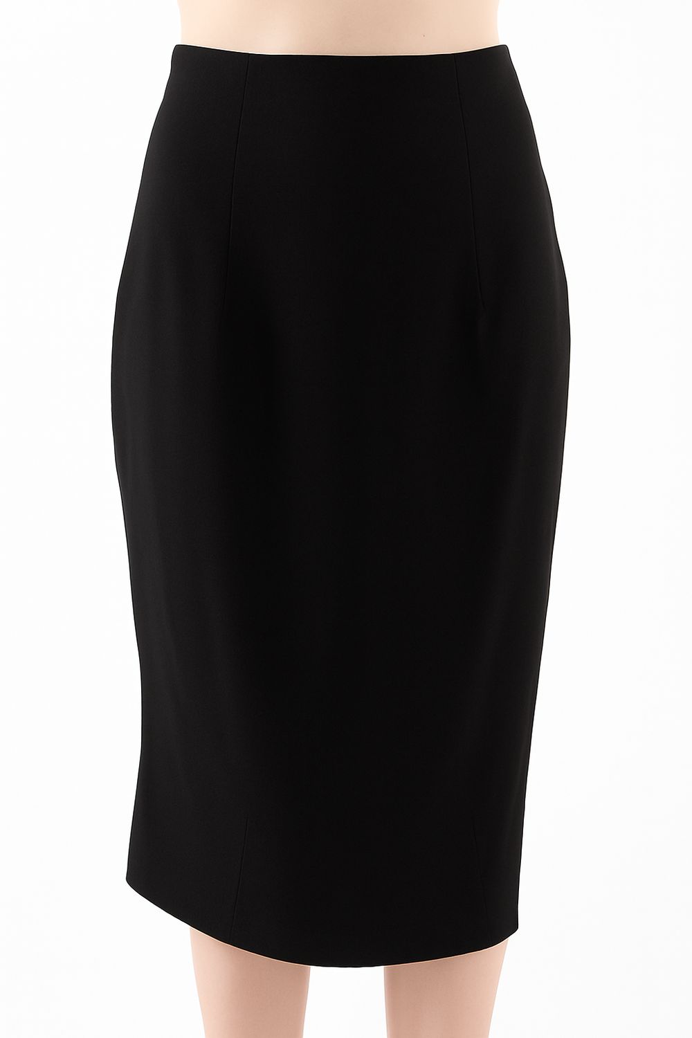 Artistic Twist Draped Midi Banana Skirt