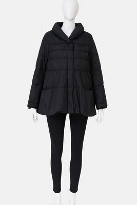 Quilted Puff Peplum Jacket