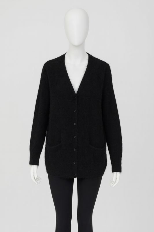 Soft Fuzzy Knit Cardigan