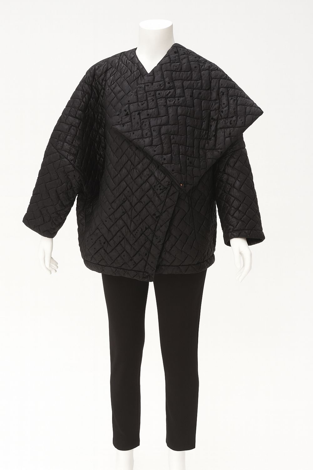 Asymmetrical Quilted Jacket