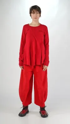 Contour Seam Long Sleeve Jersey Top