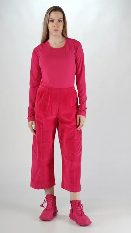 Straight-Cropped Utility Trousers