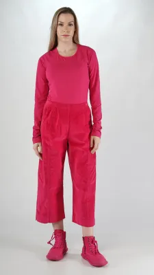 Straight-Cropped Utility Trousers