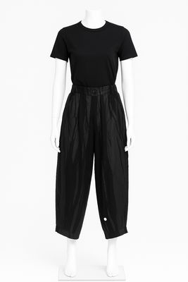 Shimmer Striped Balloon Trousers