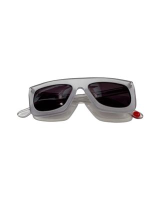 Frosted Edge Cat-Eye Sunglasses Oscar Bold Sunglasses