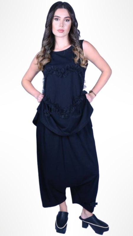 Relaxed Drop Crotch Pants – Oversized Urban Streetwear