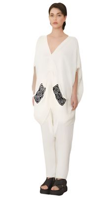 Textured Harem Pants – Tribal Boho-Chic Statement