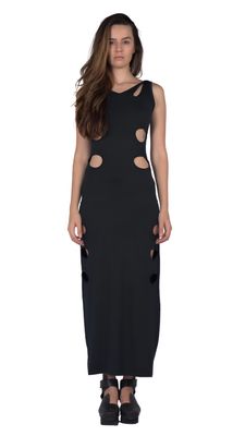 Cutout Maxi Dress – Bold Silhouette with Modern Edge