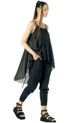 Flowy Asymmetrical Tank Top