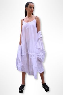 Asymmetrical Maxi Dress – Elegant Minimalist Casual Evening-wear