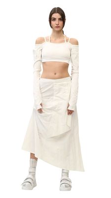 Asymmetrical Wrap Skirt – Modern Minimalist Design