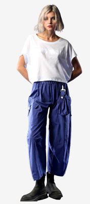 Minimalist Sheer Panel T-Shirt – Contemporary Edge in Comfort