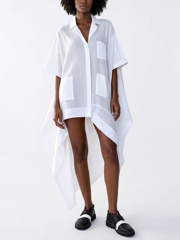 Two-Tone Strap Leather Shoes – Modern Contrast Design