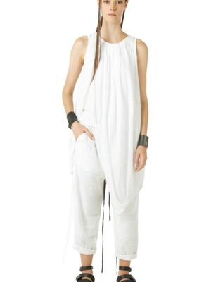 Women’s Sleeveless Drape Tunic – Elegant &amp; Flowing Silhouette