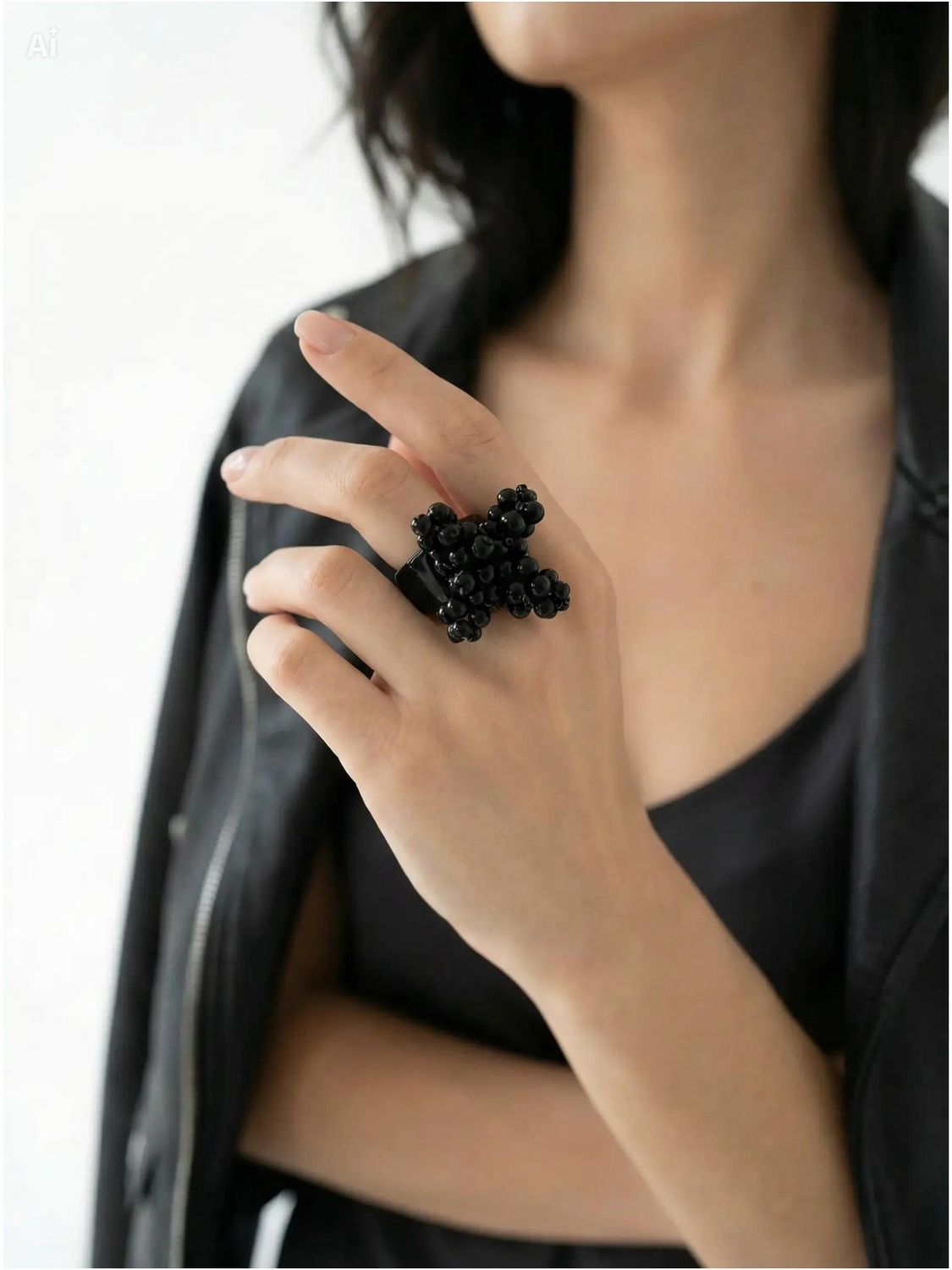 Beaded Cross Statement Rings – Bold Design