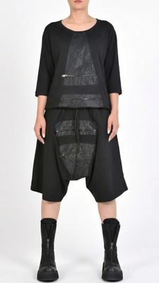 Utility Drop-Crotch Shorts – Edgy Comfort Street Style